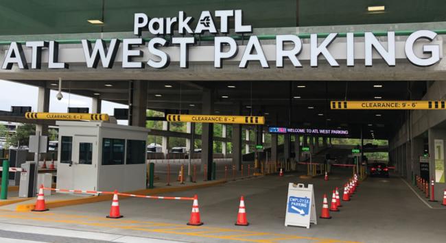 Hartsfield-Jackson Atlanta International Airport, West Parking Deck